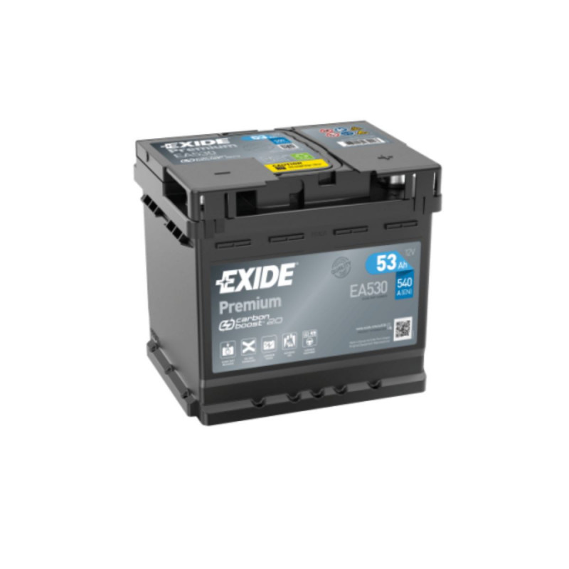 Batterie EXIDE L01 EA530 53Ah 540A