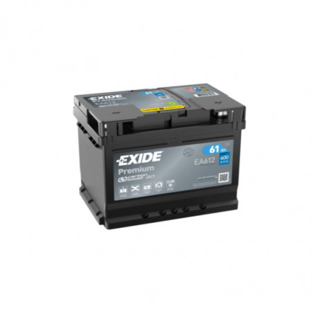 Batterie EXIDE LB2 EA612 61Ah 600A