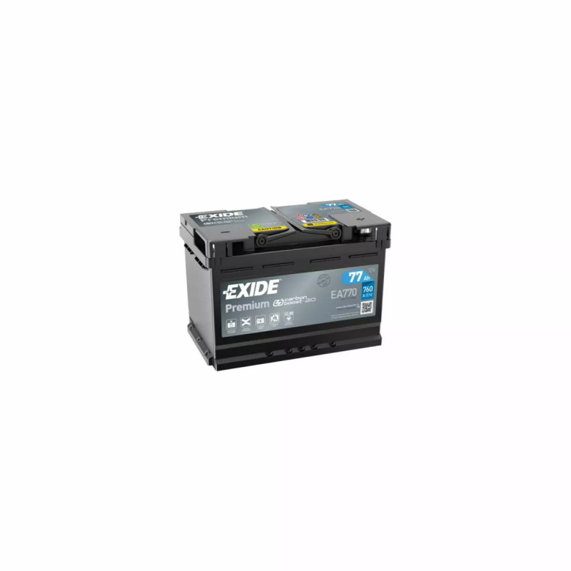 Batterie EXIDE L03 EA770 77Ah 760A