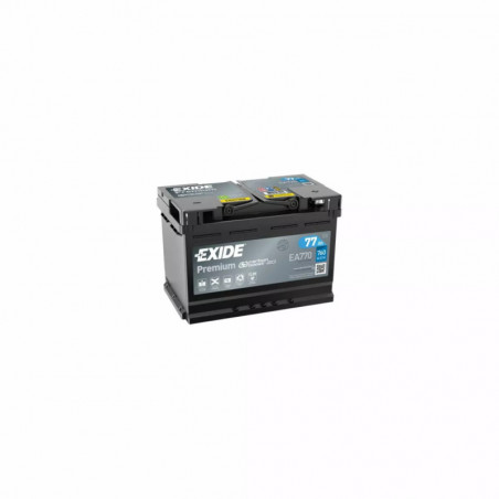 Batterie EXIDE L03 EA770 77Ah 760A