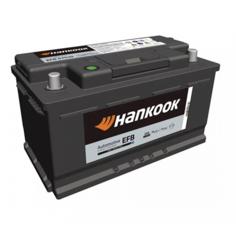 Batterie HANKOOK LB4 57530 EFB 75Ah 730A