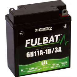 Batterie FULBAT 6N11A-1B/3A GEL 11,6Ah 90A
