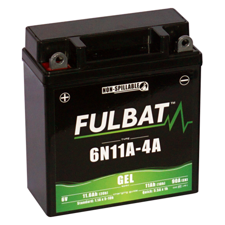 Batterie FULBAT 6N11A-4A GEL 11,6Ah 90A