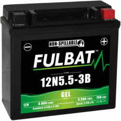Batterie FULBAT 12N5.5-3B GEL 5,8Ah 70A