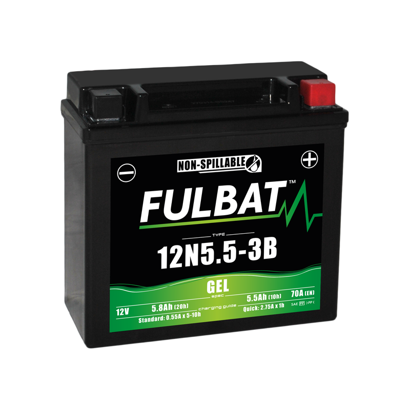 Batterie FULBAT 12N5.5-3B GEL 5,8Ah 70A
