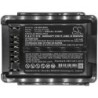 Batterie pour Sharp EC-AR8-B (2000 mAh/36 Wh, 18 V)