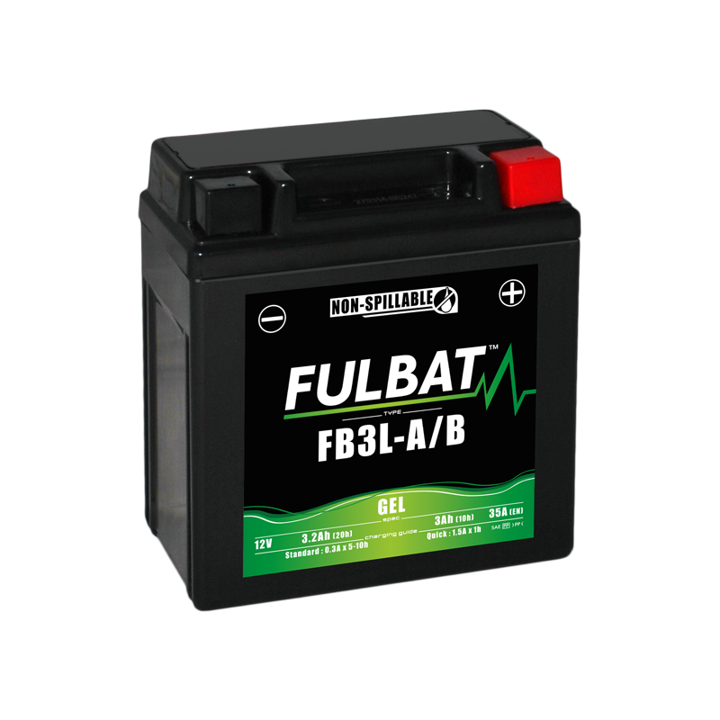 Batterie FULBAT FB3L-A/B GEL (YB3L)  3,2Ah 35A