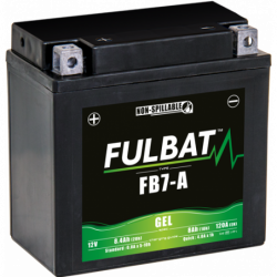 Batterie FULBAT FB7-A GEL (YB7L)  8,4Ah 120A