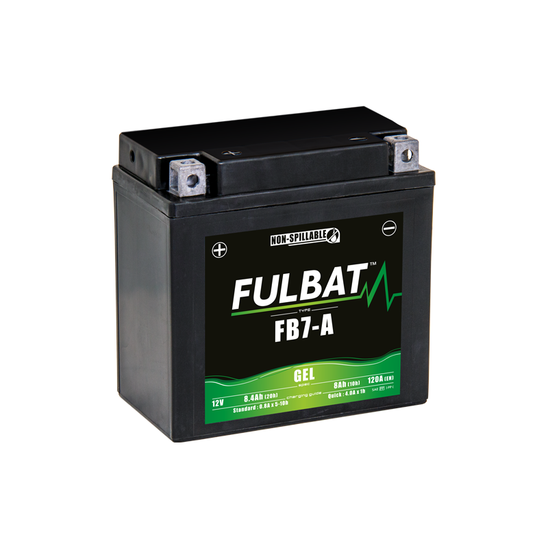 Batterie FULBAT FB7-A GEL (YB7L)  8,4Ah 120A