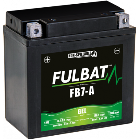 Batterie FULBAT FB7-A GEL (YB7L)  8,4Ah 120A