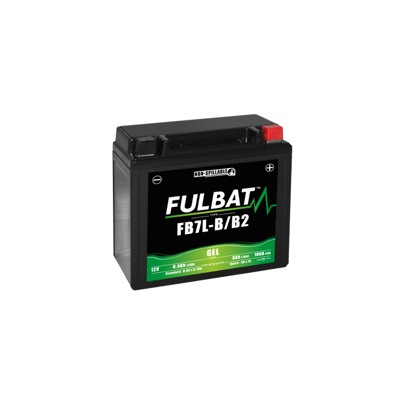 Batterie FULBAT FB7L-B/B2 GEL (YB7L)  8,4Ah 100A