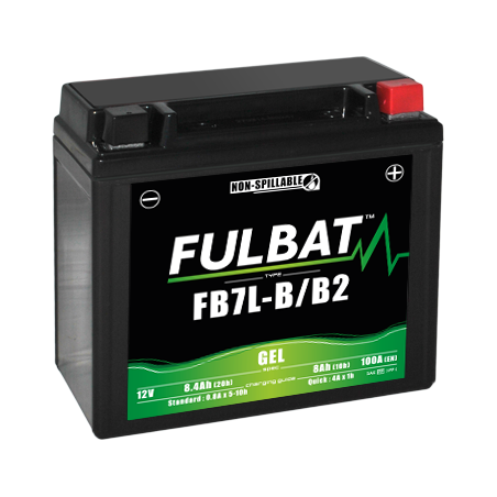 Batterie FULBAT FB7L-B/B2 GEL (YB7L)  8,4Ah 100A
