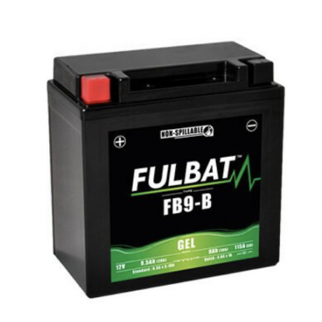 Batterie FULBAT FB9-B GEL  (YB9-B)  9,5Ah 115A