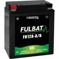 Batterie FULBAT FB12A-A/B GEL (YB12A)  12,6Ah 155A