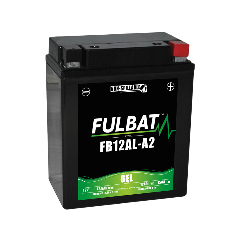 Batterie FULBAT FB12AL-A2 GEL (YB12AL)  12,6Ah 150A