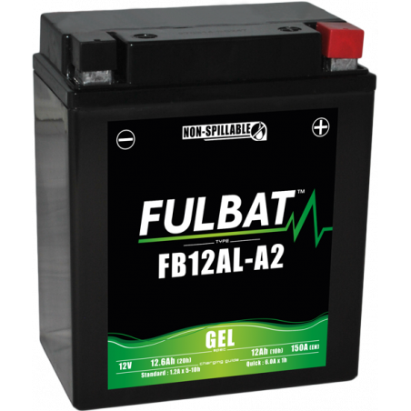 Batterie FULBAT FB12AL-A2 GEL (YB12AL)  12,6Ah 150A