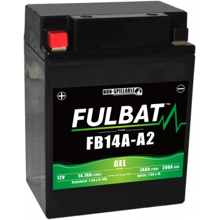 Batterie FULBAT FB14A-A2  GEL  14,7Ah 200A