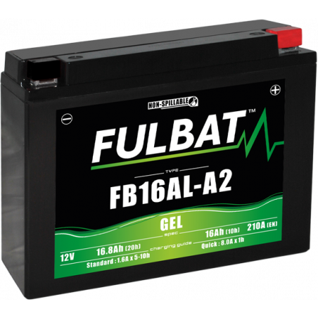 Batterie FULBAT FB16AL-A2 GEL16,8Ah 210A