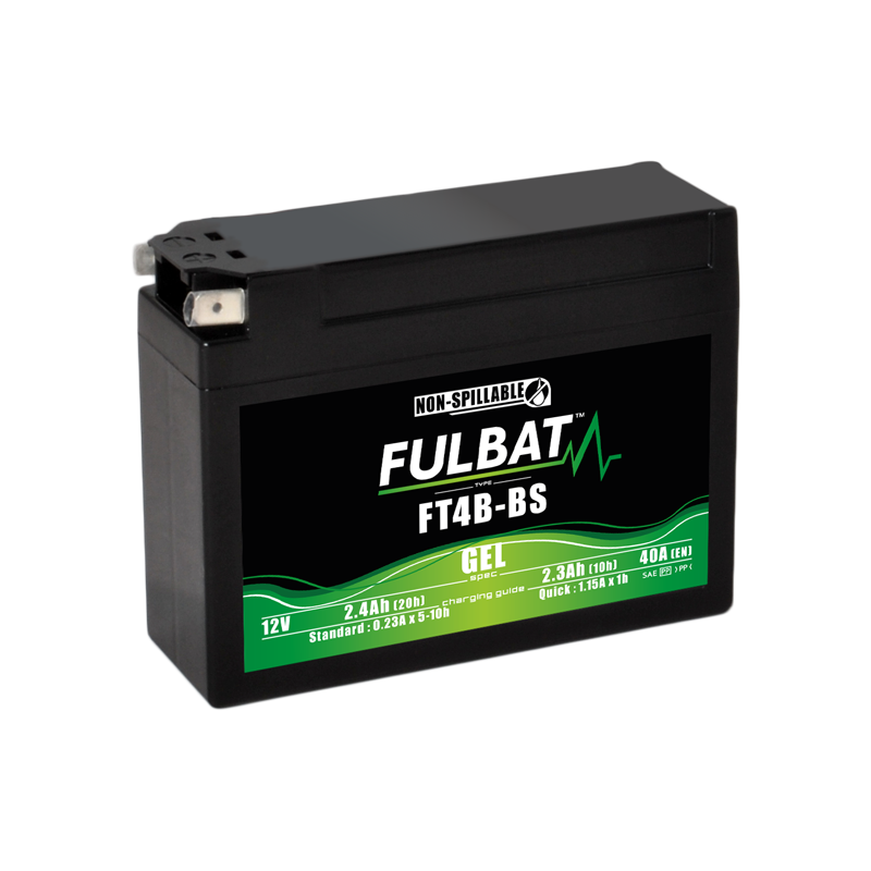 Batterie FULBAT FT4B-BS GEL (YT4B) 2,4Ah 40A