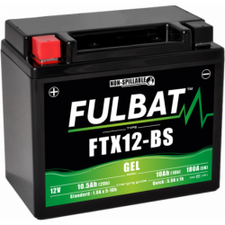 Batterie FULBAT FTX12-BS GEL (YTX12)  10,5Ah 180A