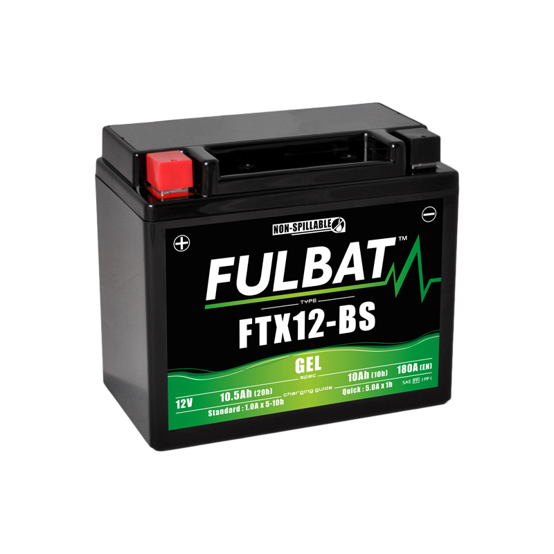 Batterie FULBAT FTX12-BS GEL (YTX12)  10,5Ah 180A