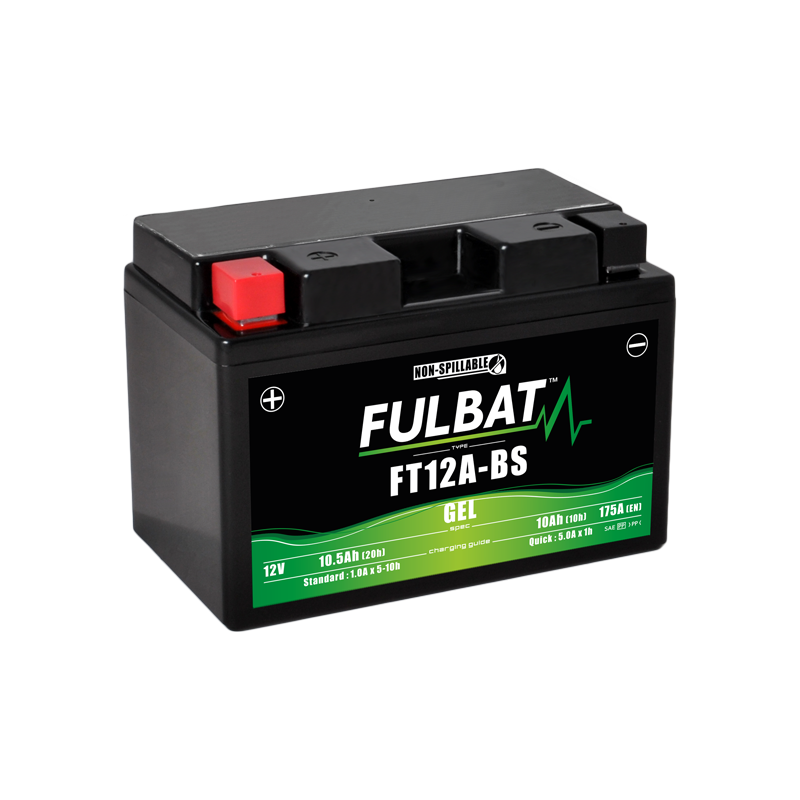 Batterie FULBAT FT12A-BS GEL (YT12A)  10,5Ah 175A