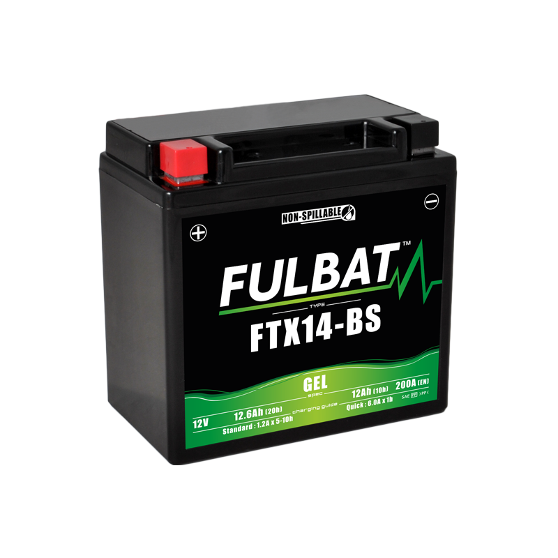 Batterie FULBAT FTX14-BS GEL (YTX14)  12,6Ah 200A