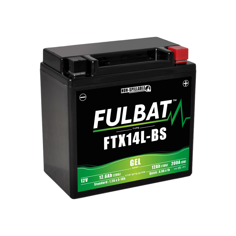 Batterie FULBAT FTX14L-BS GEL (YTX14L)  12,6Ah 200A