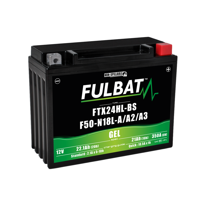 Batterie FULBAT FTX24HL-BS / F50-N18L-A/A2/A3 GEL  (YTX24HL)  22,1Ah 350A
