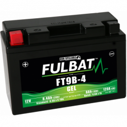 Batterie FULBAT FT9B-4 GEL  (YT9B)  8,4Ah 120A