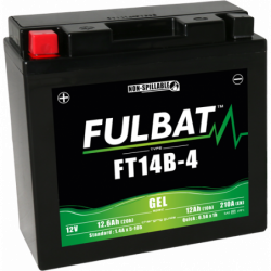 Batterie FULBAT FT14B-4 GEL  (YT14B)  12,6Ah 210A