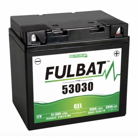 Batterie FULBAT 53030 GEL (F60-N30L-A) 31,6Ah 300A