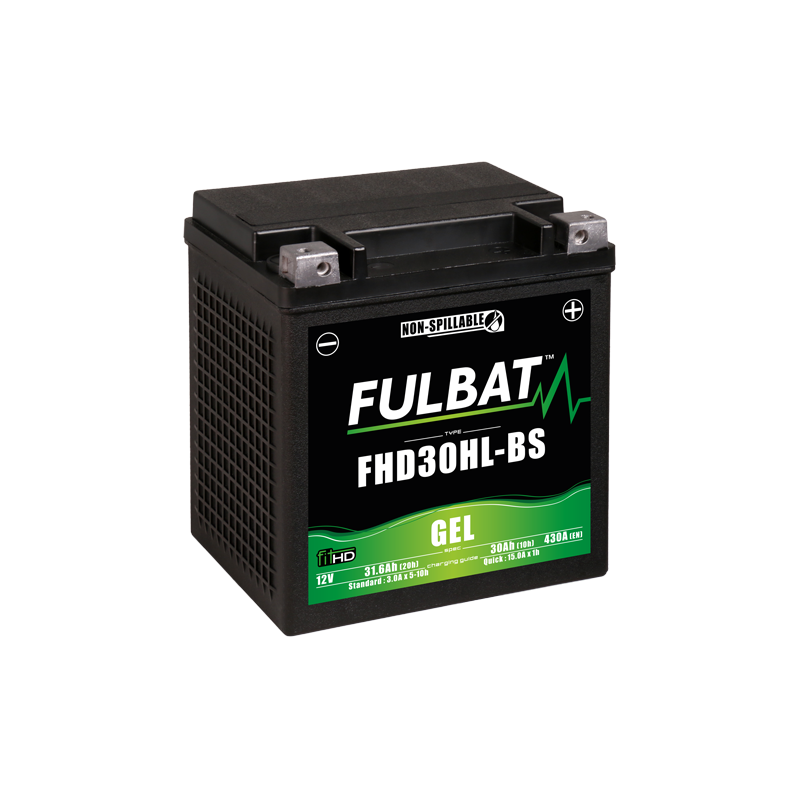 Batterie FULBAT FHD30HL-BS GEL  (Harley.D)  31,6Ah 430A