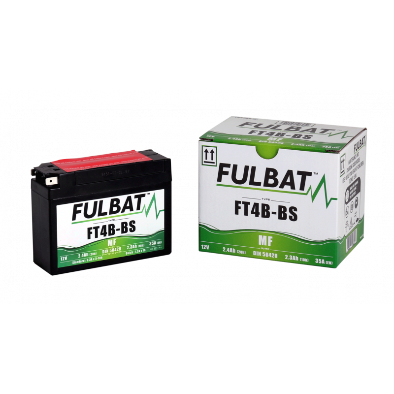 Batterie FULBAT FT4B-BS (YT4B)  2,4Ah 40A