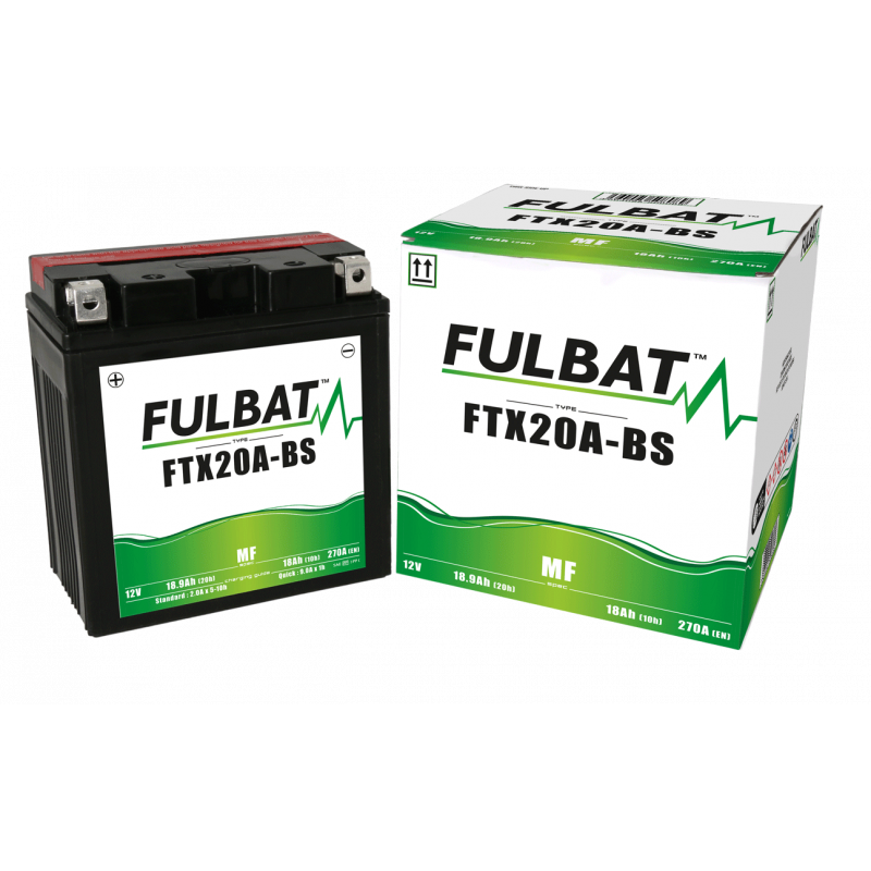 Batterie FULBAT FTX20A-BS (YTX20A) 18,9Ah 270A