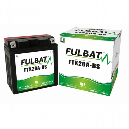 Batterie FULBAT FTX20A-BS (YTX20A) 18,9Ah 270A