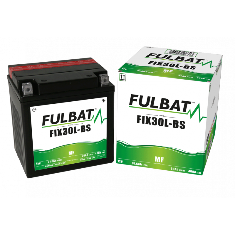 Batterie FULBAT FIX30L-BS (YIX30L) 31,6Ah 400A