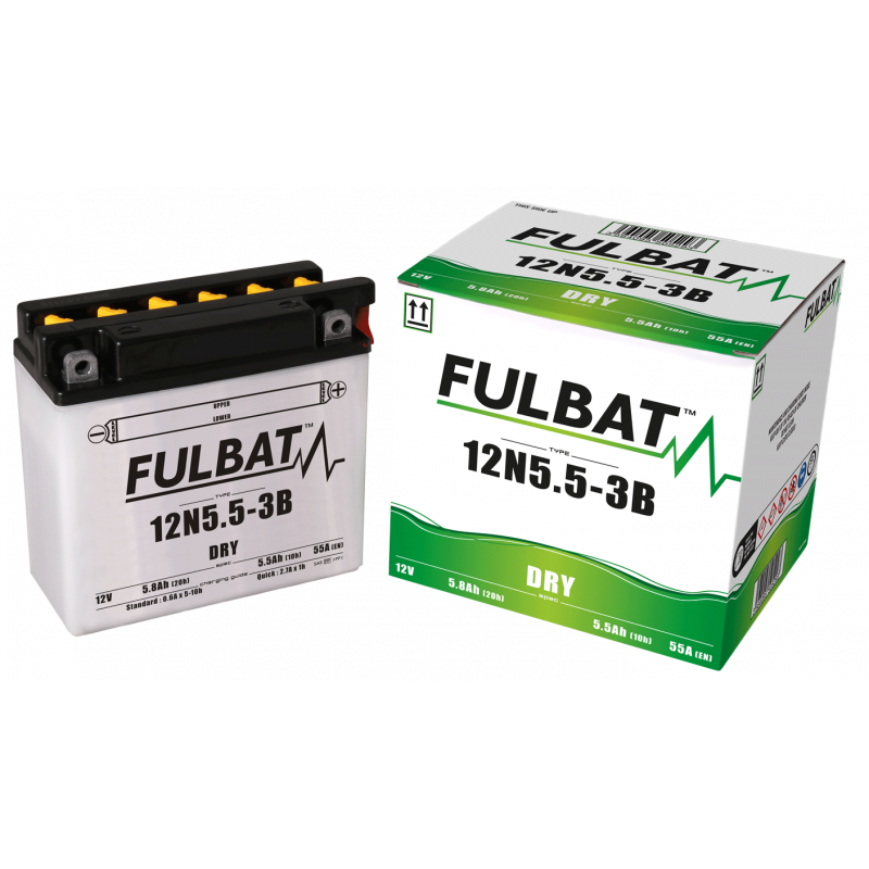 Batterie FULBAT 12N5.5-4A 5,8Ah 55A