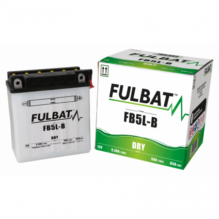 Batterie FULBAT FB5L-B (12N5-3B) 5,3Ah 65A