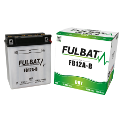 Batterie FULBAT DRY FB12A-B 12,6Ah 155A