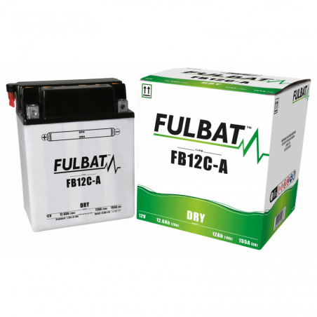 Batterie FULBAT FB12C-A 12,6Ah 155A