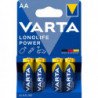 Pack de 4 piles AA Varta