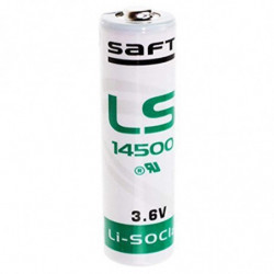 Pile LS14500 AA LR6 Saft Lithium 3,6V