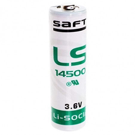 Pile LS14500 AA LR6 Saft Lithium 3,6V