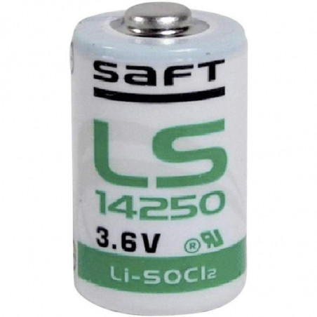 Pile LS14250 CR1/2AA SAFT Lithium 3,6V