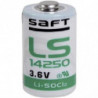 Pile LS14250 CR1/2AA SAFT Lithium 3,6V