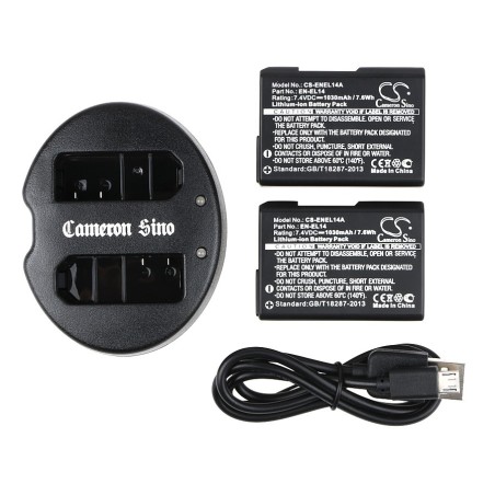 Batterie pour NiKon D5100 DSLR