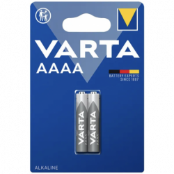 Pack de 2 piles varta AAAA 1,5V Alcaline