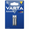 Pack de 2 piles varta AAAA 1,5V Alcaline