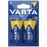 Pack de 2 piles varta D 1,5V Alcaline